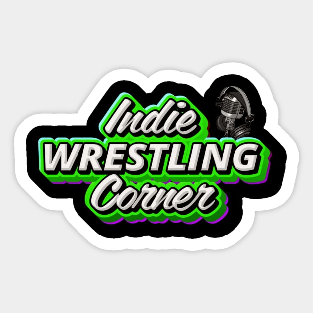 Green Indie Wrestling Corner Sticker by Indie Wrestling Corner